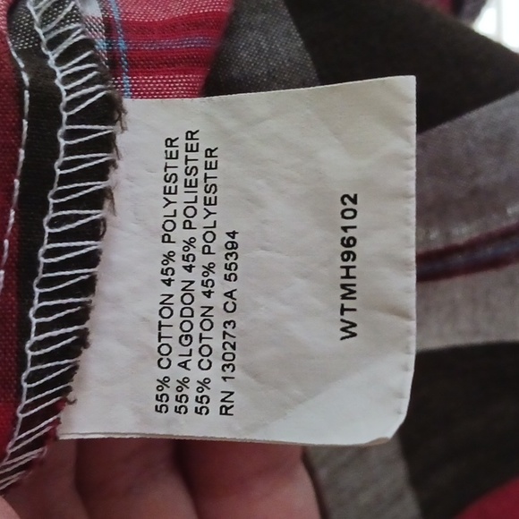 Vintage Wrangler pearl snap plaid button up - Picture 9 of 9